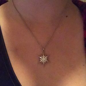 Gold Star Necklace